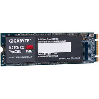 GIGABYTE M.2 PCIe SSD 128GB [GP-GSM2NE8128GNTD]