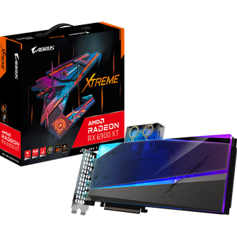 GIGABYTE AORUS Radeon RX 6900 XT XTREME WATERFORCE WB 16G