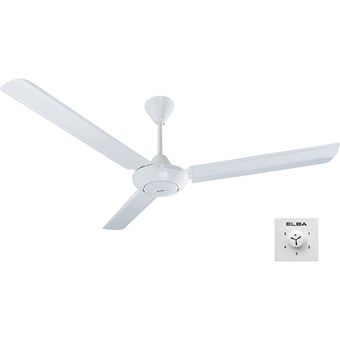 Elba 60" 3 Blades Ceiling Fan [ECF-G6011(WH)]