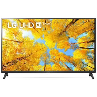 LG 43" UQ75 Series 4K Smart UHD TV with AI ThinQ (2022) [43UQ7550PSF]