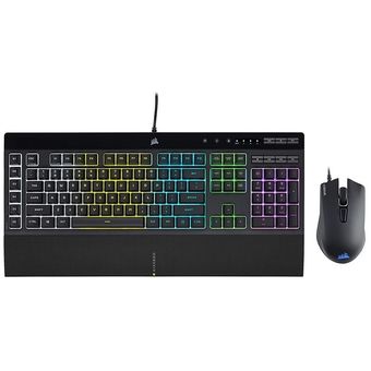 Corsair K55 RGB Pro + Harpoon RGB Pro Gaming Keyboard Mouse Combo