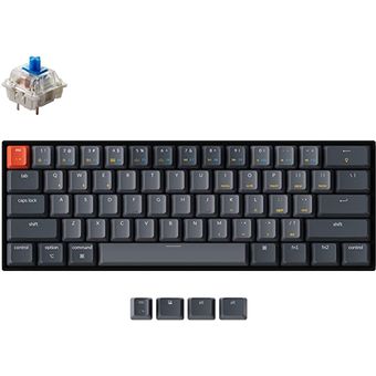 Keychron K12 Wireless Keyboard (Non-Backlight Aluminum, Keychron Mechanical)