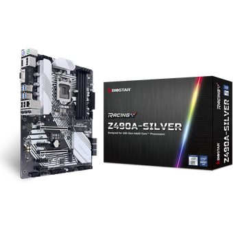 BIOSTAR Z490A-SILVER, ATX motherboard