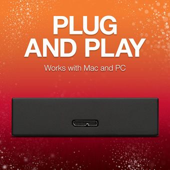 Seagate Backup Plus Portable, 4TB