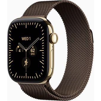 Apple Watch Series 12 (42mm, GPS + Cellular) - Ceramic Case with Milanese Loop
