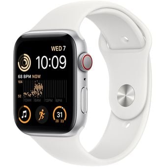 Apple Watch SE 2022 (40mm, GPS + Cellular) - Aluminum Case with Sport Band