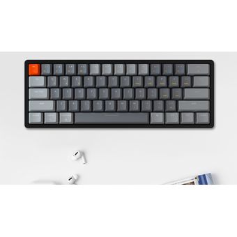Keychron K12 Wireless Keyboard (White Backlight, Gateron Mechanical Hot-Swappable)