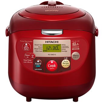 Hitachi 1.8L Microcomputer Rice Cooker [RZ-DMD18Y] Harga Price and Spec ...