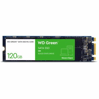 Western Digital WD Green SATA SSD M.2 2280, 120GB [WDS120G2G0B]