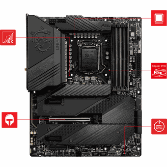 MSI MEG Z590 UNIFY, ATX motherboard