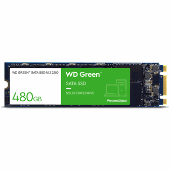 Western Digital WD Green SATA SSD M.2 2280, 480GB [WDS480G2G0B]