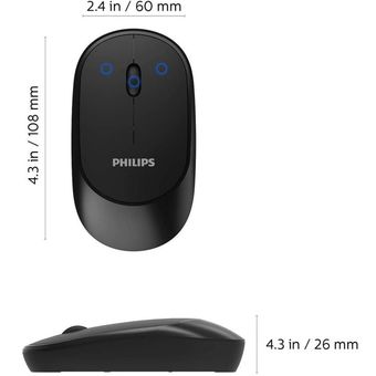Philips SPK7314 Wireless Optical Mouse