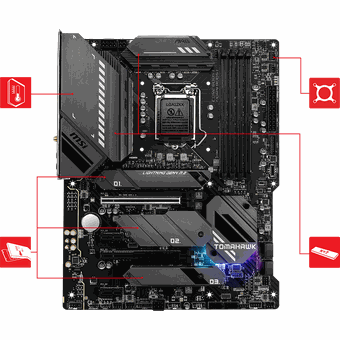 MSI MAG Z590 TOMAHAWK WIFI, ATX motherboard