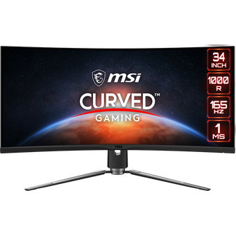 MSI MPG ARTYMIS 343CQR, 34" 165Hz Curved Gaming Monitor