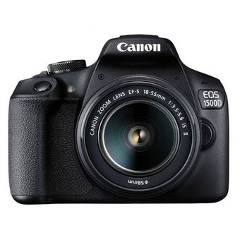 Canon EOS 1500D with 18-55mm IS II Lens + 55-250mm Lens