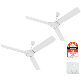 Khind 60" Ceiling Fan (Twin Pack) [CF60BM]