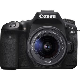 Canon EOS 90D, EF-S 18-55mm f/3.5-5.6 IS STM Lens