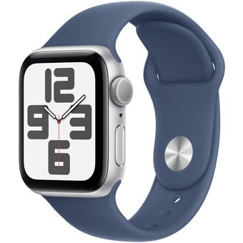 Apple Watch SE 2024 (40mm, GPS) - Aluminum Case with Sport Band