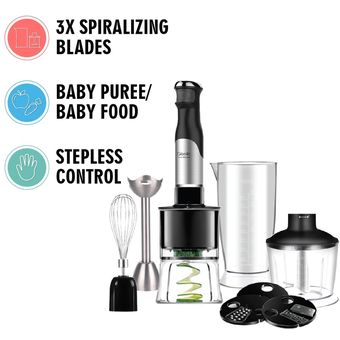Giselle Hand Blender Spiralizing Set [KEA0188]