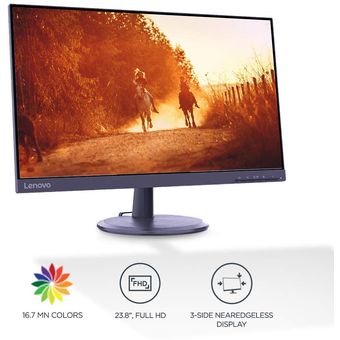 Lenovo D24-20 23.8" LED Backlit LCD Monitor