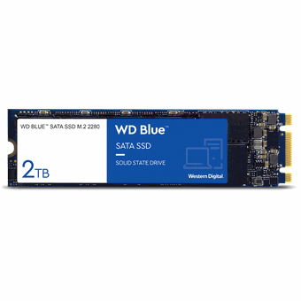Western Digital WD Blue SATA SSD M.2 2280, 2TB [WDS200T2B0B]
