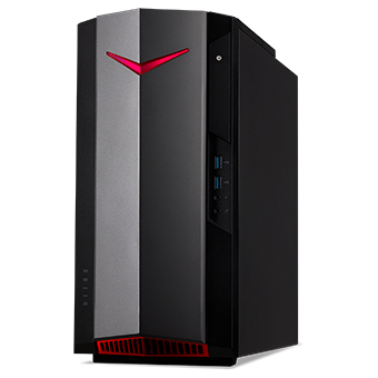 Acer Nitro 50 AMD Series (N50-120) Gaming PC, R5 5600X, 8GB/512GB [N50-120-5600W10D]