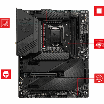 MSI MEG Z590 UNIFY-X, ATX motherboard