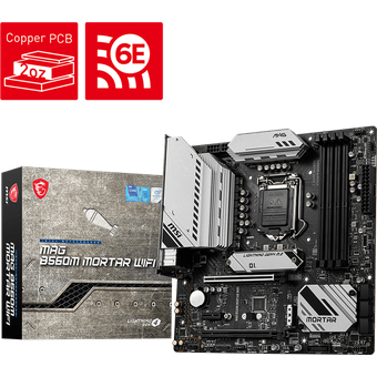 MSI MAG B560M MORTAR WIFI, M-ATX motherboard