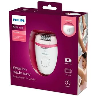 Philips Satinelle Essential Corded Compact Epilator [BRE255/00]
