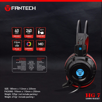 Fantech Visage HG7 Gaming Headset