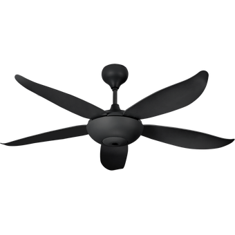 Elmark EMD 38-series, 52" ABS Blade Ceiling Fan, MBK