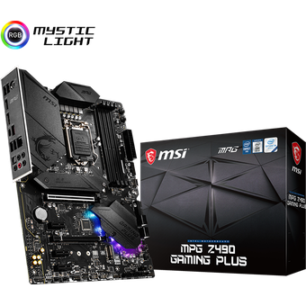 MSI MPG Z490 GAMING PLUS, ATX motherboard