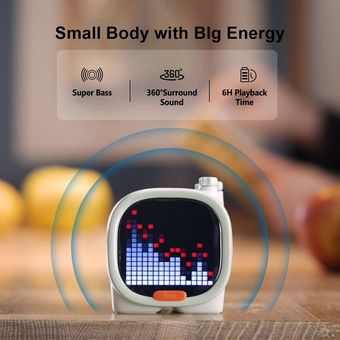 Divoom Timoo Pixel Art Bluetooth Speaker 