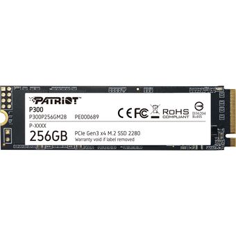 Patriot P300 M.2 PCIe Gen 3 x4, 256GB