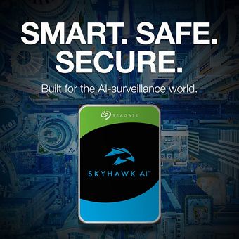 Seagate SkyHawk AI 3.5" Surveillance Hard Drive, 8TB [ST8000VE0004 ]
