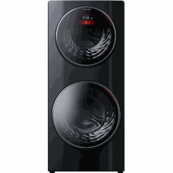 Toshiba 5 & 7/10KG Dual-Drum Washer Dryer [TWD-BL160D4M]