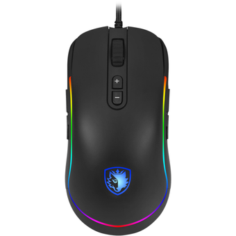 SADES Revolver | Ambidextrous Gaming Mouse with RGB Light