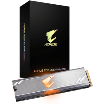 GIGABYTE AORUS RGB M.2 NVMe SSD 256GB [GP-ASM2NE2256GTTDR]