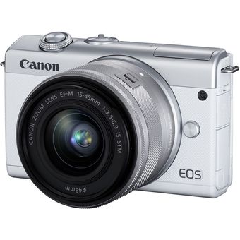 Canon EOS M200, 15-45mm & 22mm Twin Lens Kit
