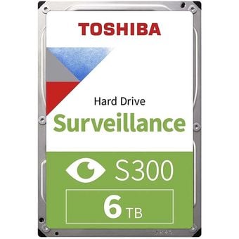 Toshiba S300 Surveillance Hard Drive, 6TB