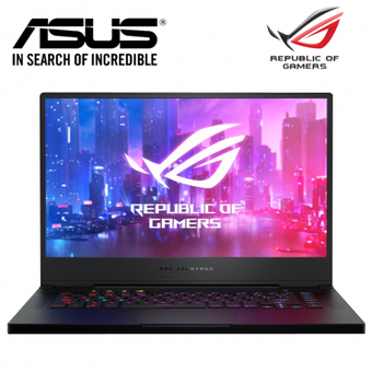 Asus ROG Zephyrus M Gaming Laptop, 15.6", i7-9750H, 8GB/512GB  [GU502G-UES022T]