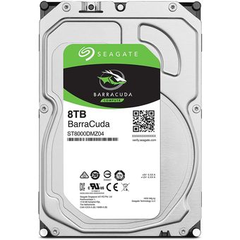 Seagate BarraCuda Pro 3.5" HDD, 8TB [ST8000DM0004]