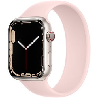 Apple Watch Series 7 (45mm, GPS + Cellular) - Aluminum Case with Solo Loop