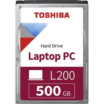 Toshiba L200 Laptop PC 2.5" SATA Hard Drive, 500GB [HDWK105UZSVA]