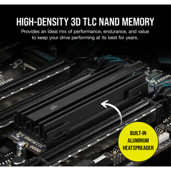 Corsair MP600 PRO 1TB M.2 NVMe PCIe Gen. 4 x4 SSD