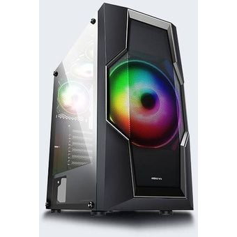 Armaggeddon Aero VII ATX Gaming PC Case w/ Tempered Glass
