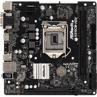 ASRock H310CM-HDV, mATX motherboard