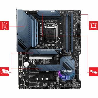 MSI MAG Z590 TORPEDO, ATX motherboard