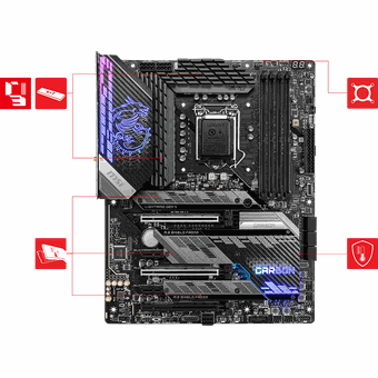 MSI MPG Z590 Gaming CARBON WIFI, ATX motherboard