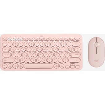 Logitech K380 Multi-Device BT Keyboard + M350 Pebble Wireless Mouse